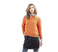 Stylecraft Special Aran with Wool Knitting Pattern - 9890 Ladies Sweaters Multicolor