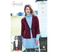 Stylecraft Special Aran with Wool Knitting Pattern - 9891 Ladies Jackets