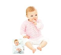 Stylecraft Special for Babies Double Knitting Pattern 9678 Cardigan and Sweater - 41-61cm, 16-24in, Birth to 5 Years, 2 Designs Cream