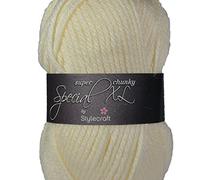 Stylecraft Special Large Super Chunky 200g Acrylic Knitting Yarn (Cream 3055) by Stylecraft