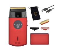 Stylecraft Uno 2.0 Electric Shaver by Gamma Più | Wireless | 130-Minute Runtime | Compact 90 g Travel Design | Ergonomic | 9000 RPM | USB Type-C Rechargeable