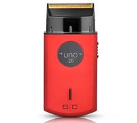 Stylecraft Uno 2.0 Electric Shaver by Gamma Più | Wireless | 130-Minute Runtime | Compact 90 g Travel Design | Ergonomic | 9000 RPM | USB Type-C Rechargeable