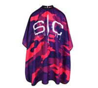 StyleCraft Waterproof Barber/Stylist Cape - Pink Camo