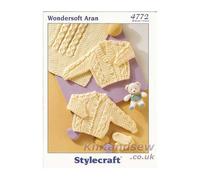 Stylecraft Wondersoft Aran Pattern 4772