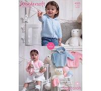 Stylecraft Wondersoft DK Jackets, Bonnet, Leggings & Mitts Kitting Pattern 4005