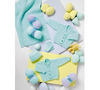 Stylecraft Wondersoft DK Pram Set Knitting Pattern 8213