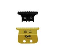 Stylecraft X-PRO Wide Blade in Gold Titanium + The ONE Blade for Hair Clippers, Replacement Blade for Trimmer, Original Accessory, Compatible with Gamma+ and Stylecraft