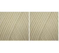 Stylecraft Yarn Bellissima DK Double Knitting 100g Balls (Single Cream 3921) (Pack of 2)