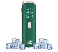 StyleFitUp IPL Hair Removal Device with Cooling Function, up to 999,999 Flashes, 3 HR/RA/SC Functions, 9 Energy Levels, Painless Hair Removal for Women and Men, Laser Hair Removal