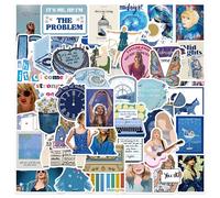 (StyleG) Music Taylor Swift Album Stickers Waterproof Diy For Luggage Skateboard Guitar