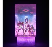 (StyleG White) Hunters Kpop Demon Collectors Edition Night Light With Remote For Decoration Home