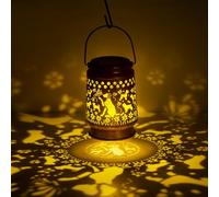 Styleonme Decor Mobile Outdoor Solar Dogs Lights, Gifts for Women, Dogs Lovers Gifts, Hanging Image Dogs Lights, Yard Corridor Garden Decor