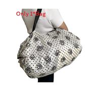 (StyleP) Foldable Shopping Portable Tote Bag Eco Friendly Extra Large Storage For Grocery Use Daily