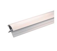 Stylepanel Straight Panel External Corner Joint (W)11mm (T)30mm - Matt Silver Effect