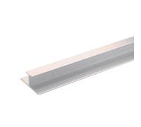 Stylepanel Straight Panel Straight Joint (L)2450mm (W)11mm (T)30mm - Matt Silver Effect