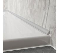 Stylepanel Sureseal Straight Panel Splash Seal Kit (W)11mm (T)30mm - Matt Silver Effect