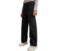 STYLER | STREET Girls Black Denim Jeans, True Classic Stylish Wide Leg Relaxed fit Denim Trousers for Kids (UK, Age, 7 Years, Regular, Black)