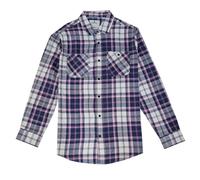 STYLER | STREET Men’s Lumberjack Checked Shirts Two Pocket 100% Cotton Long Sleeve Regular Fit Flannel for Adult, Size S to 2XL (UK, Alpha, M, Regular, Regular, Mix_Cheq_ss1a)