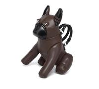 Styles Crossbody Bag for Daily Use Soft Pu Shoulder with Adjustable Strap Novelty Dog Shaped Handbag