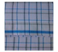 Stylesindia Men's Cotton Lungi Sarong Mundu Dhoti Kaili India Ethnic Dress White Base Assorted Checks