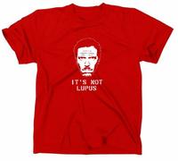 STYLETEX23 #2 Dr House MD T-Shirt, red L