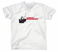 STYLETEX23 Charles Bronson T-Shirt, White, L
