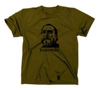 STYLETEX23 Charles Bukowski T-Shirt, Olive, L