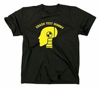 STYLETEX23 Crash Test Dummy T-Shirt, L, Black