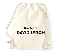 STYLETEX23 Directed by David Lynch Drawstring Gym Bag, Natural