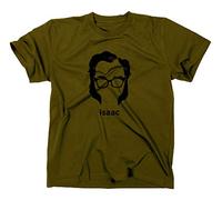STYLETEX23 Isaac Asimov T-Shirt, XL, Olive