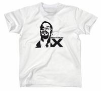 STYLETEX23 Malcolm X T-Shirt, White, L