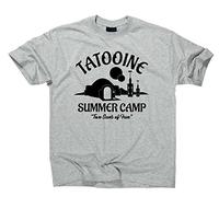 STYLETEX23 Tatooine Summer Camp T-Shirt, XL, Grey