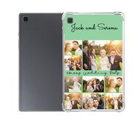 Styletify Custom Photo Case for Galaxy Tab A7 10.4-inch 2020,Personalized Picture Customized Text Four-Corner Airbag Shockproof Drop-Proof Protective Soft Clear Cover Xmas Birthday Gift P