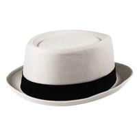 StyleWear Unisex Casual Wear Porkpie Fedora Trilby Boater Flat Top Hat Adult One Size Fit Plain Hat