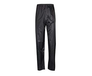 StyleWear Unisex Lightweight Waterproof Over Trousers Adults Breathable Quick Dry Walking Pants Black