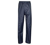 StyleWear Unisex Lightweight Waterproof Over Trousers Adults Breathable Quick Dry Walking Pants, Navy, Small