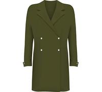 StyleWear Womens Plus Size Long Sleeve Blazer Dress Ladies Cuff Front Buttons Casual Wear Jacket