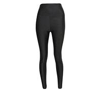 StyleWear Womens Shiny High Waist Stretchy Disco Leggings Ladies Slim Fit Wet Look Tights Pants (Black UK 24-26)