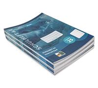 Stylex 29825-P25 Exercise Book Lined DIN A4 16 Sheets 80 g/m² Grammage, Outer Margin, Pack of 25, Line 25