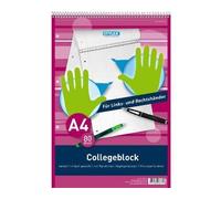 Stylex A4 Squared Spiral Pad (Pack of 80 Sheets)