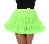 Stylex Adults Luxury Tutu Skirt 9 Colours Choose Your Own 1980s Petticoat Fancy Dress Halloween Costume Accessories Ballet Dance (Neon Green)