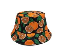 Stylex Funky Bucket Hats 11 Designs Funny Festival Party Stylish Accessories (Oranges)