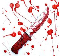 Stylex Party Halloween Knife Replica Fancy Dress Prop Bloody Weapon Dagger Movie Prop