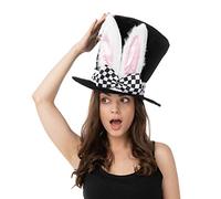 Stylex Party Ltd Bunny Hat World Book Day Fancy Dress Mad Crazy Hat Accessory Halloween