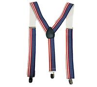 Stylex Party Wide Suspenders Fancy Dress Costume Novelty Gift Braces Funky Union Jack