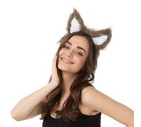 Stylex Party Wolf Ears Headband Cosplay Furry Fancy Dress Halloween Headpiece Accessory