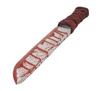 STYLEX Realistic Foam Weapons Halloween Cosplay Fancy Dress Props Accessories (Mini Sword), Silver, Brown, Grey (Grau Grau), Real Red (t_546)