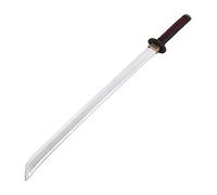 Stylex Realistic Foam Weapons Halloween Cosplay Fancy Dress Props Accessories (Samurai Sword), Silver, Brown, Grey (Grau Grau), Real Red (t_546)