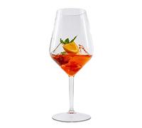 Stylgs Tritan Plastic red Wine Glasses | shatterproof and Reusable Jars | Dishwasher Safe and Indestructible |flut Set of 2