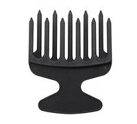 Styling Afro Comb With Wide Teeth Professional Hairdressing Anti Statics For Smooth Grooming Curved Handle Oil Head Fork Styling Hair Brush